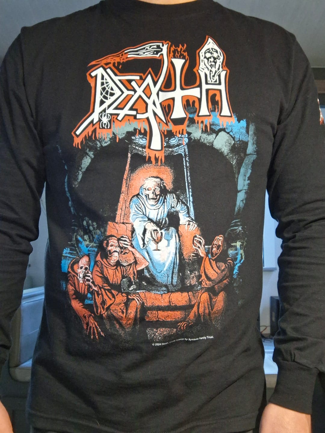 Customer photo review of Death - Scream Bloody Gore - Longsleeve Shirt