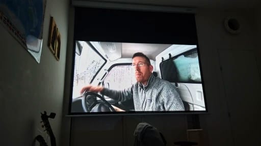 Customer photo review of MerryBeam™ Projector