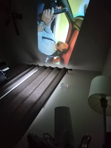 Customer photo review of MerryBeam™ Projector