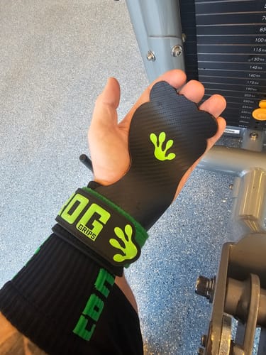 Customer photo review of FROG GRIPS® ELITE HD FINGERLESS - Green