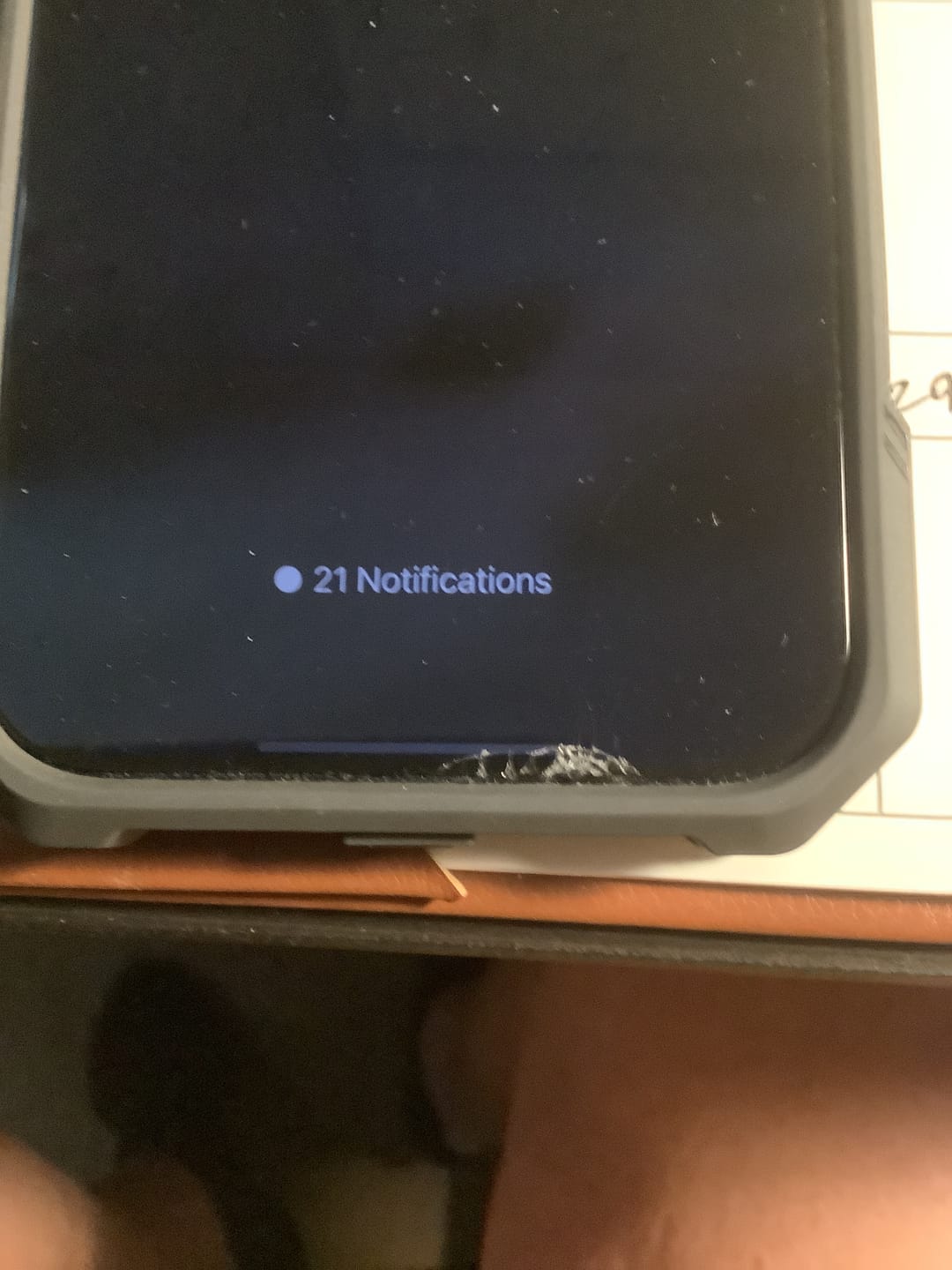 Customer photo review of 3 in 1 Screen Protector - iPhone