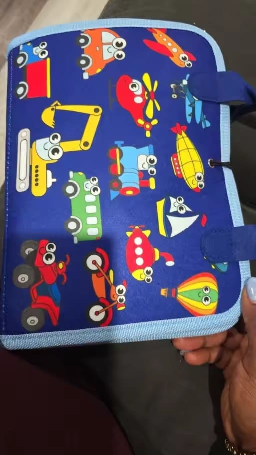 Customer photo review of Montessori Busy Book Kleinkind | Aktivitätsbuch Feinmotorik Lernspielzeug Selbstständigkeit