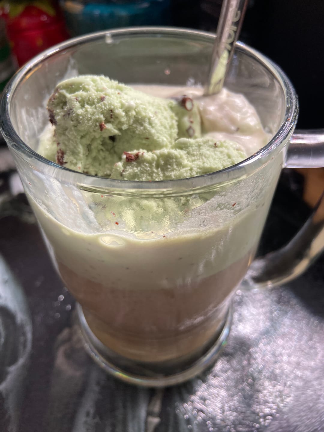 Customer photo review of Express Butterscotch Brew – Getränkepulver Karamell Vanille Geschmack