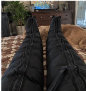Customer photo review of Air Compression Recovery Boots PRO