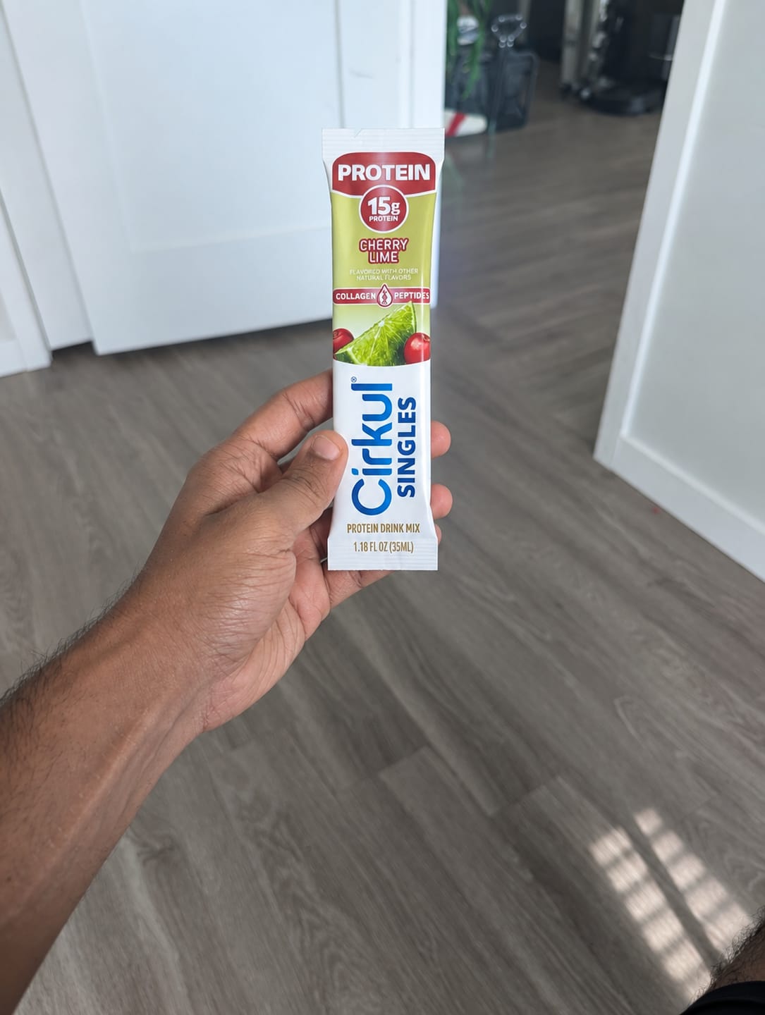 Customer photo review of Protein Cherry Lime