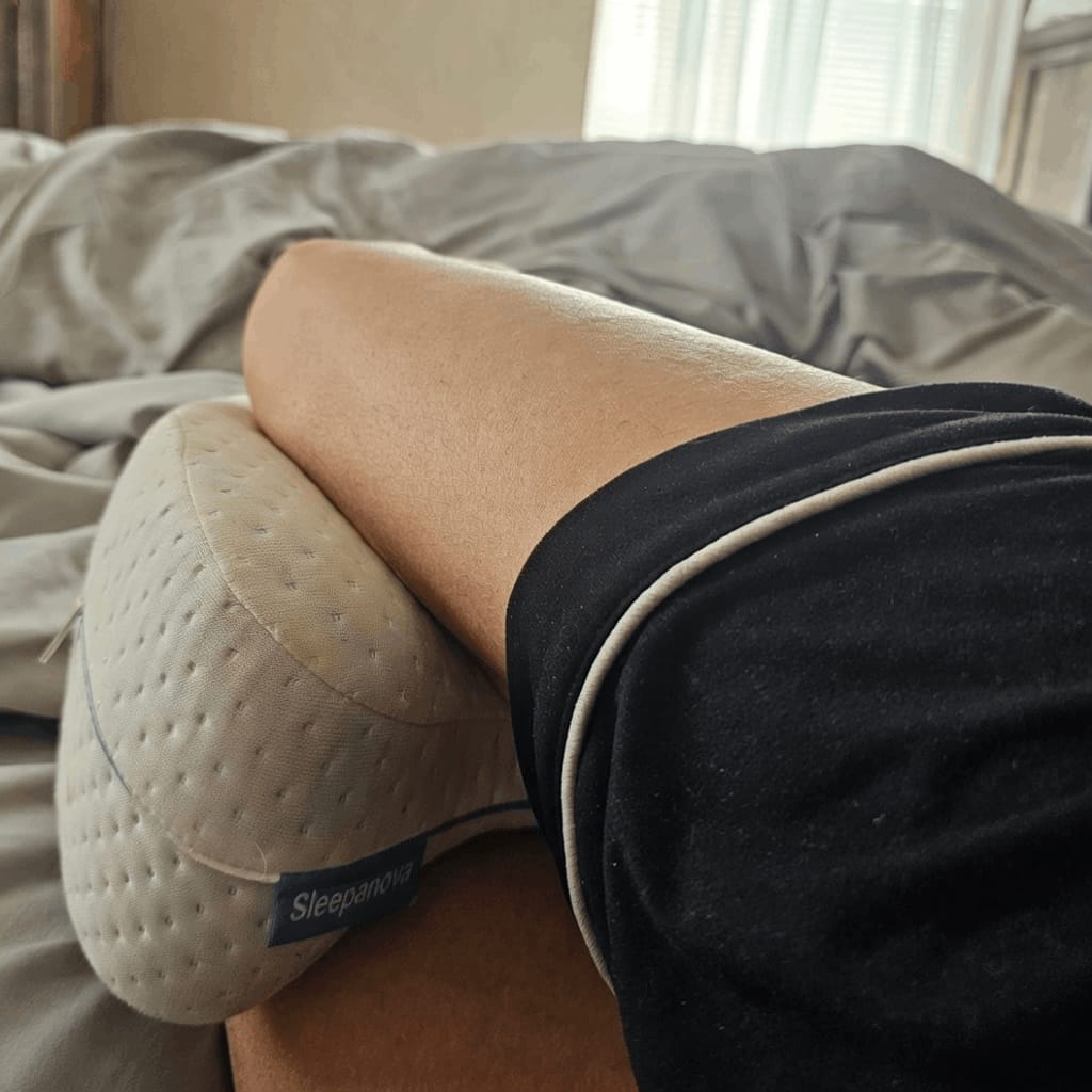 Customer photo review of Ergonomisches Beinkissen LegAlign
