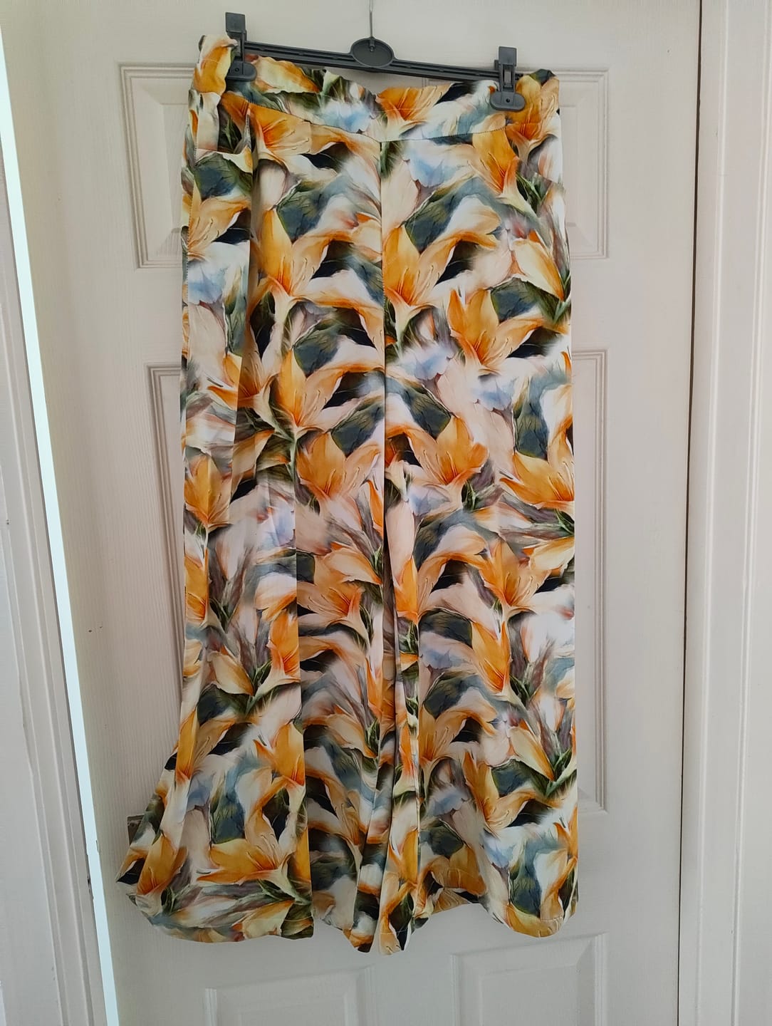 Customer photo review of Flame Lily Viscose Twill Fabric