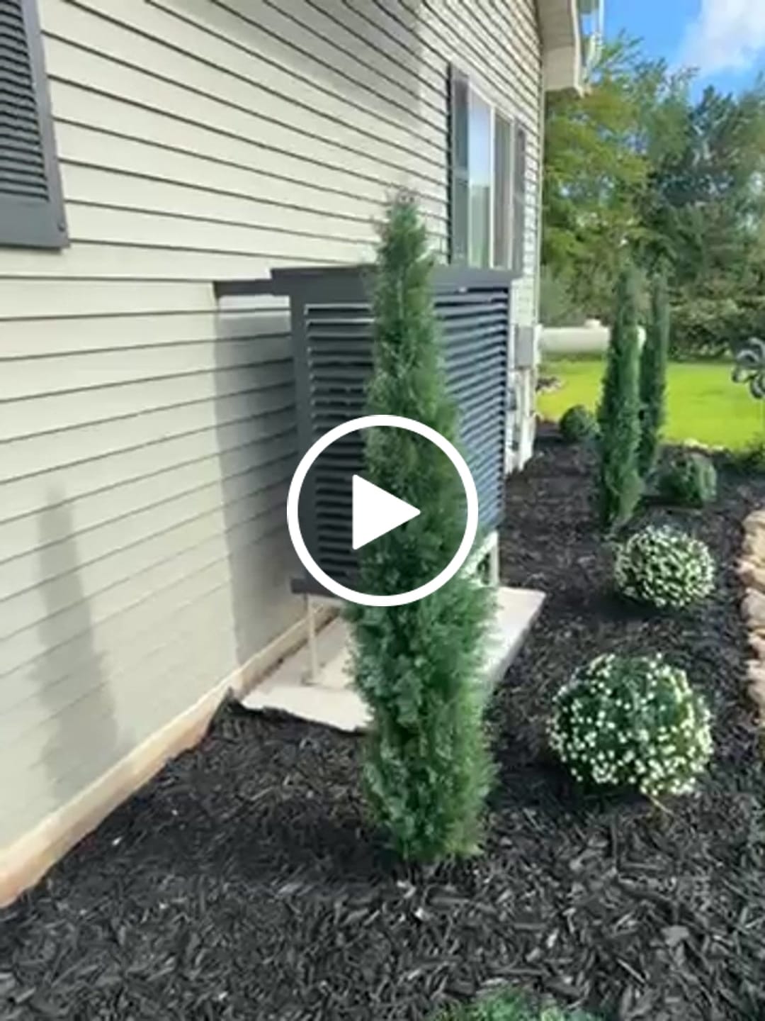 Customer video review of Mini-Split AC Cover - Black