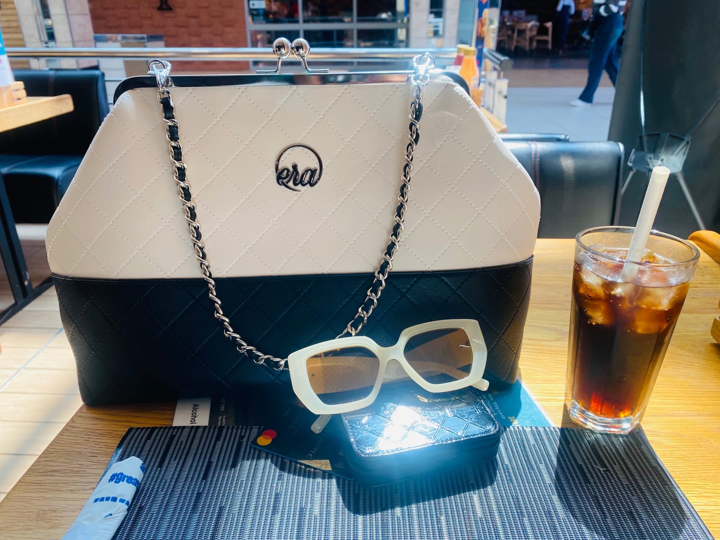 Customer photo review of Limited Edition Kiss & Tell Oversized Bag