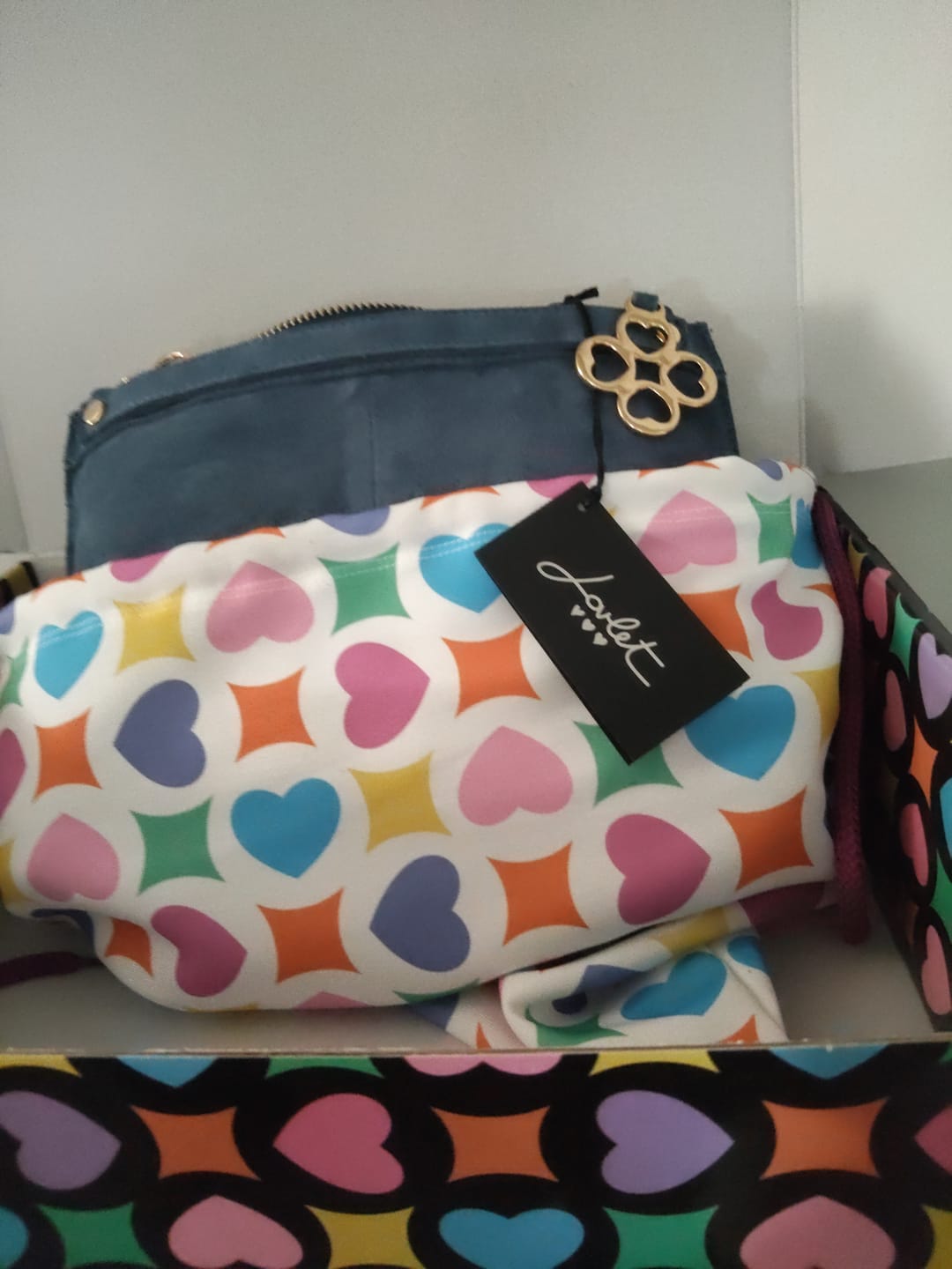 Customer photo review of BORSA LAVORO SOFY COCCO PELLE BOSCO