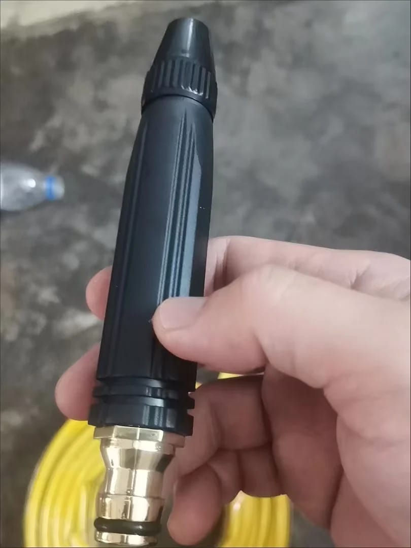 Customer photo review of Boquilla Para Manguera Ajustable | Limpieza y Riego