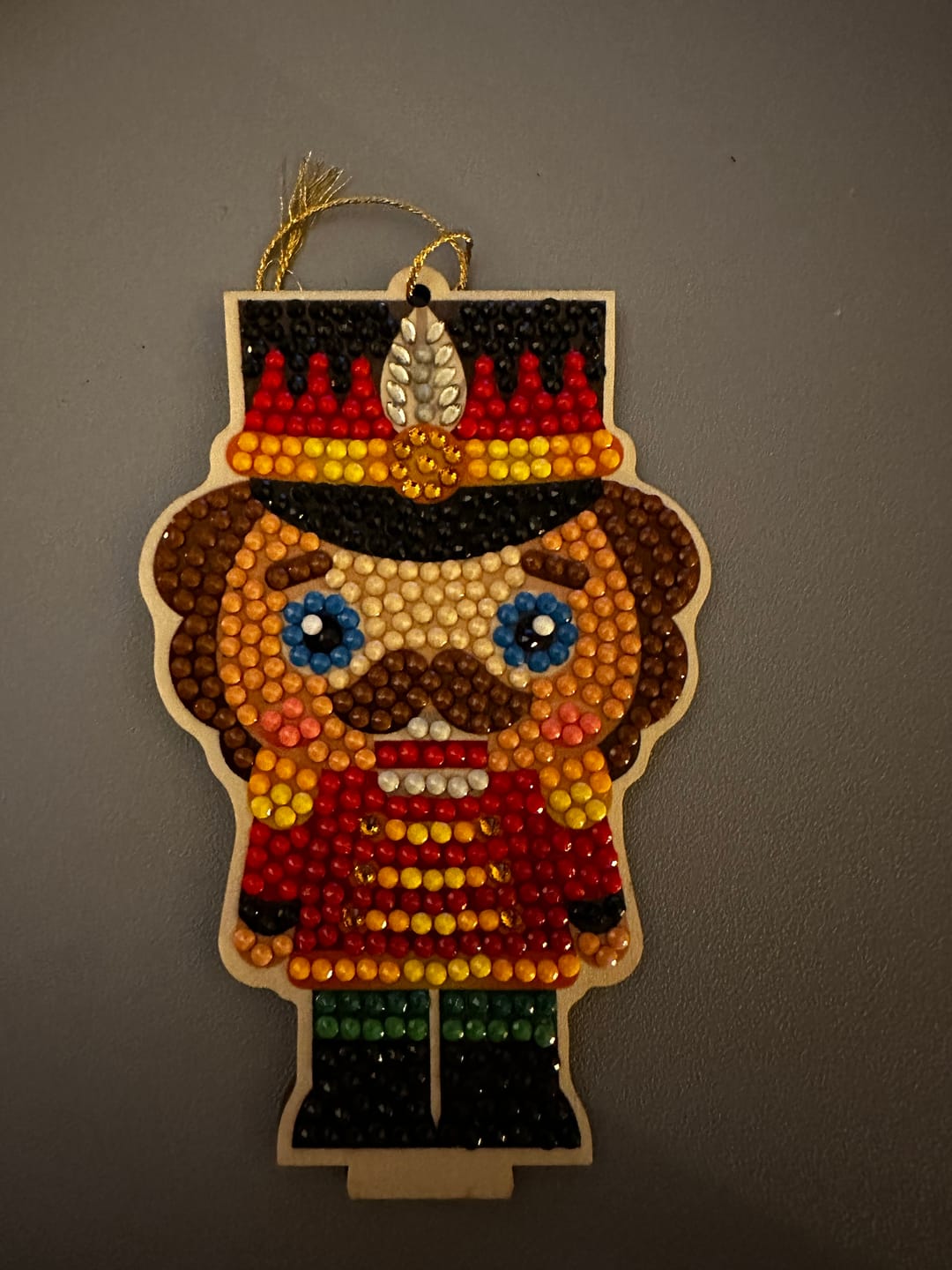 Customer photo review of Soldier Crystal Art Buddies Festive Series 4 Decoration