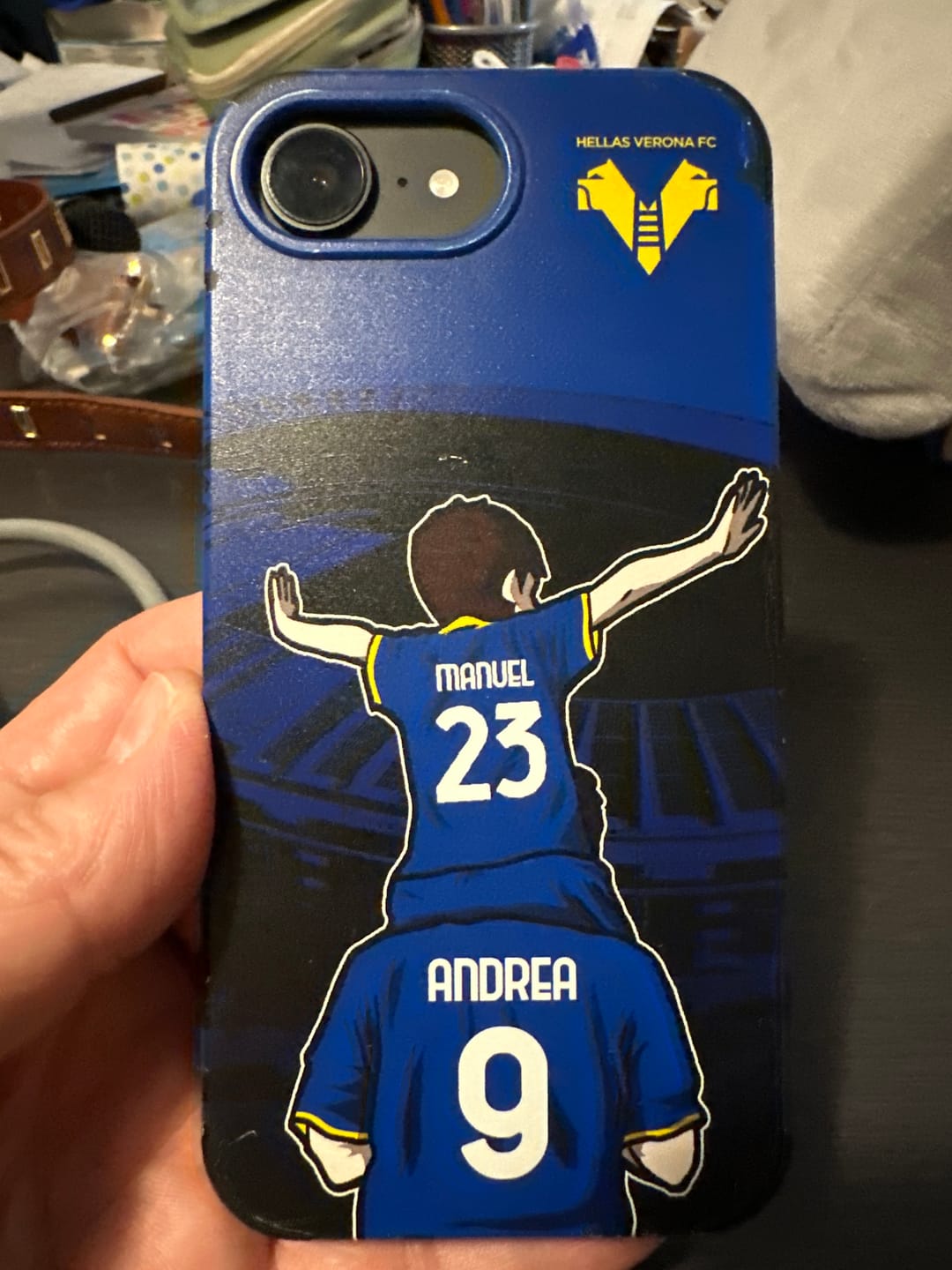 Customer photo review of HELLAS VERONA - COVER PAPA' E FIGLIO