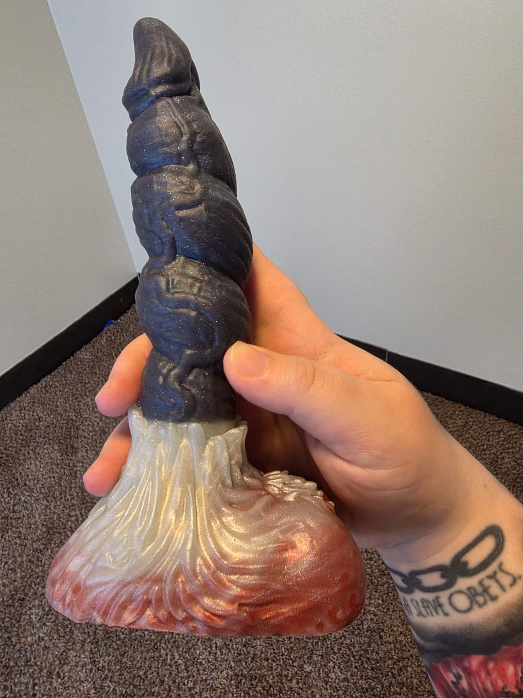 Customer photo review of Man Bear Pig - Small - Special Coloration - Special Firmness