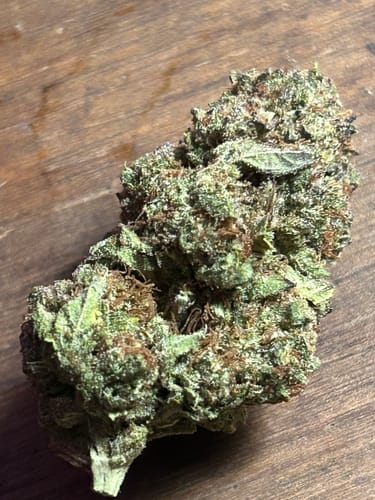 Customer photo review of Blue Sharpiez THCA Flower