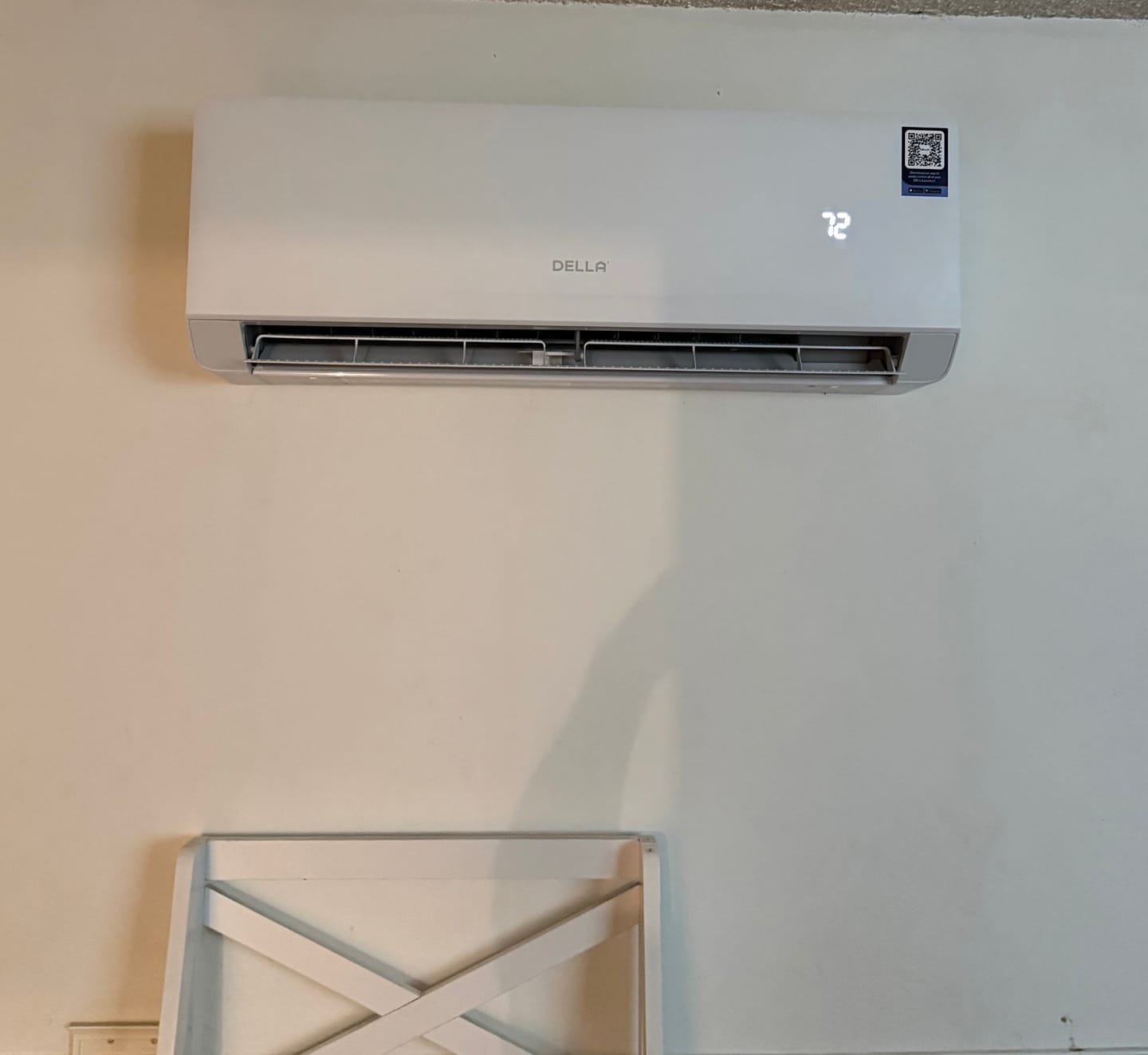 Customer photo review of DELLA Serena CloudAir Series 12000 BTU 22 SEER2 Mini Split Heat Pump AC - Up to 550 Sq.Ft.