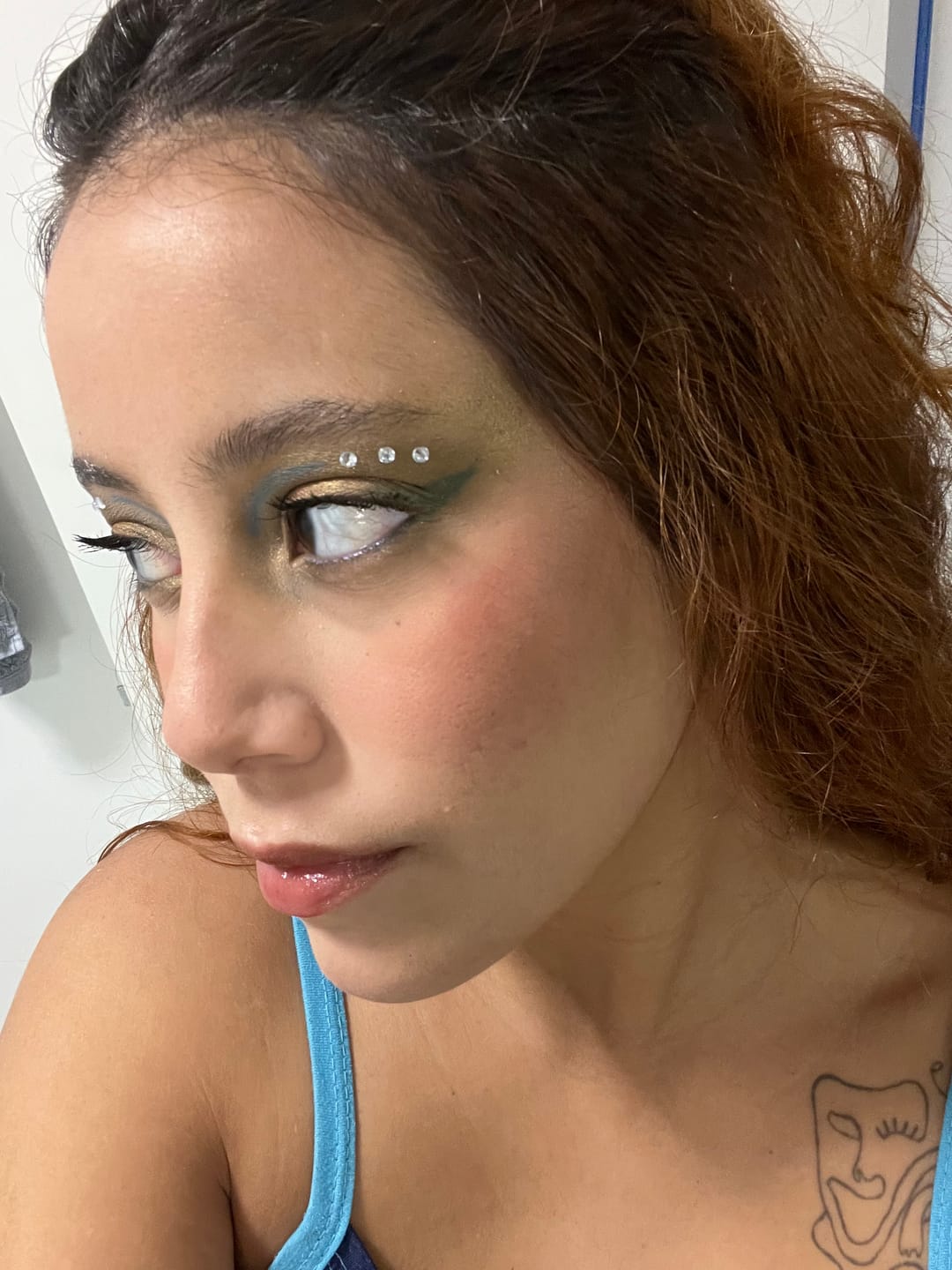 Customer photo review of Brow Up Fix - Gel Fixador para Sobrancelhas – Vizzela