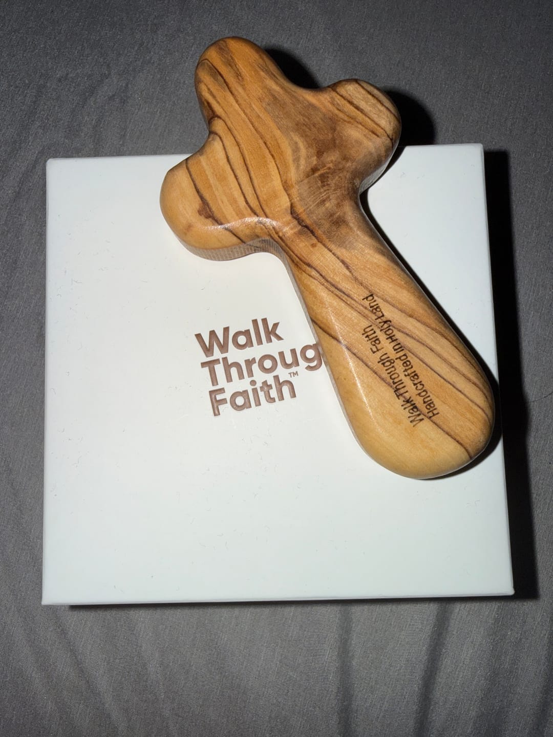 Customer photo review of Complete Comfort Cross Gift Set | Made in the Holy Land | Includes the Heart Talk with God™ Prayer Cards (Limited Time Only)