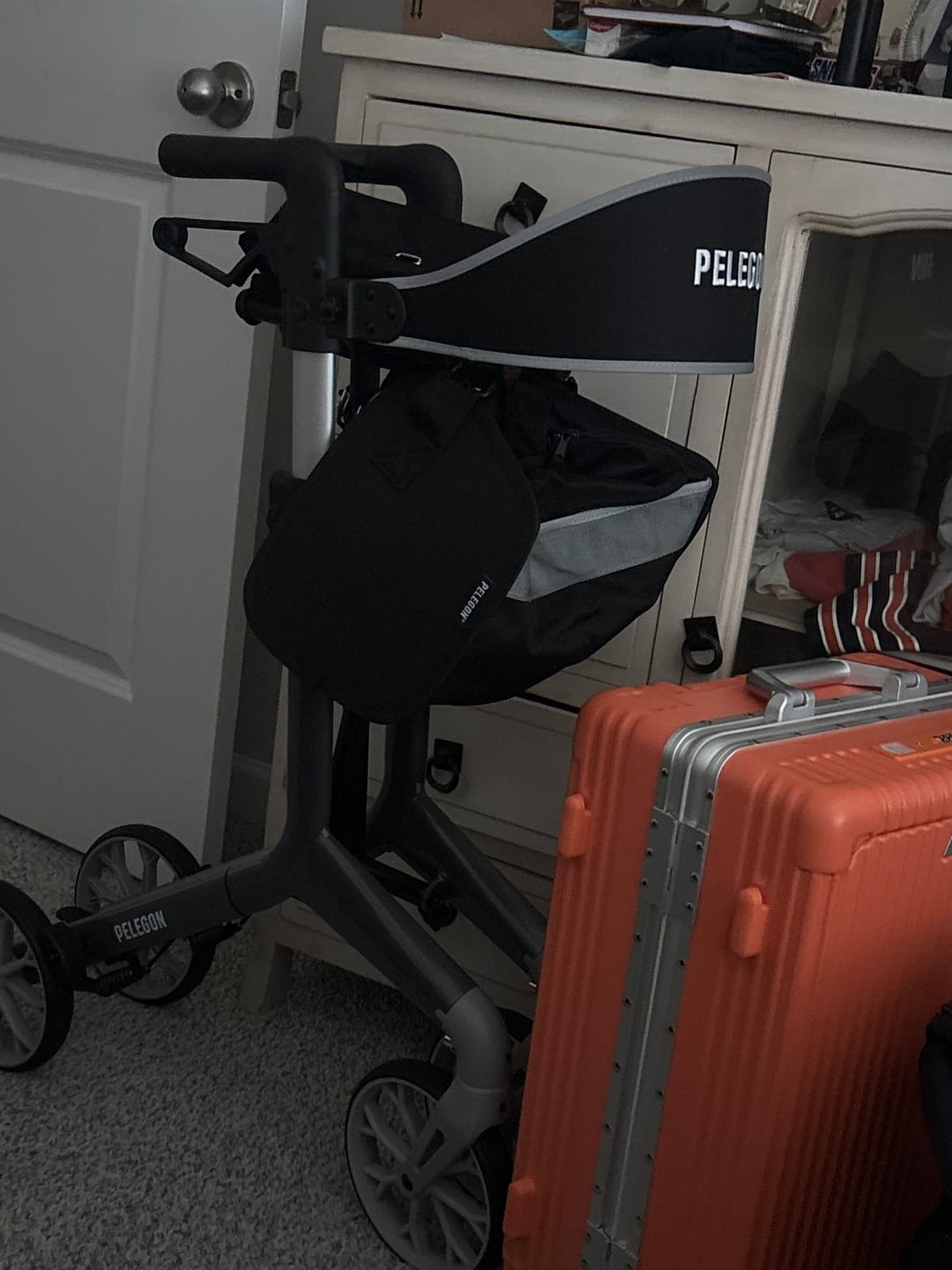 Customer photo review of Pelegon Rollator Walker with Seat