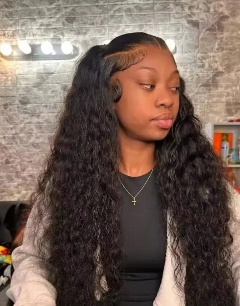 Customer photo review of Wave Goddess — Raw Peruvian 13x4/13x6 HD Lace Front Wig | Glueless, Wear & Go