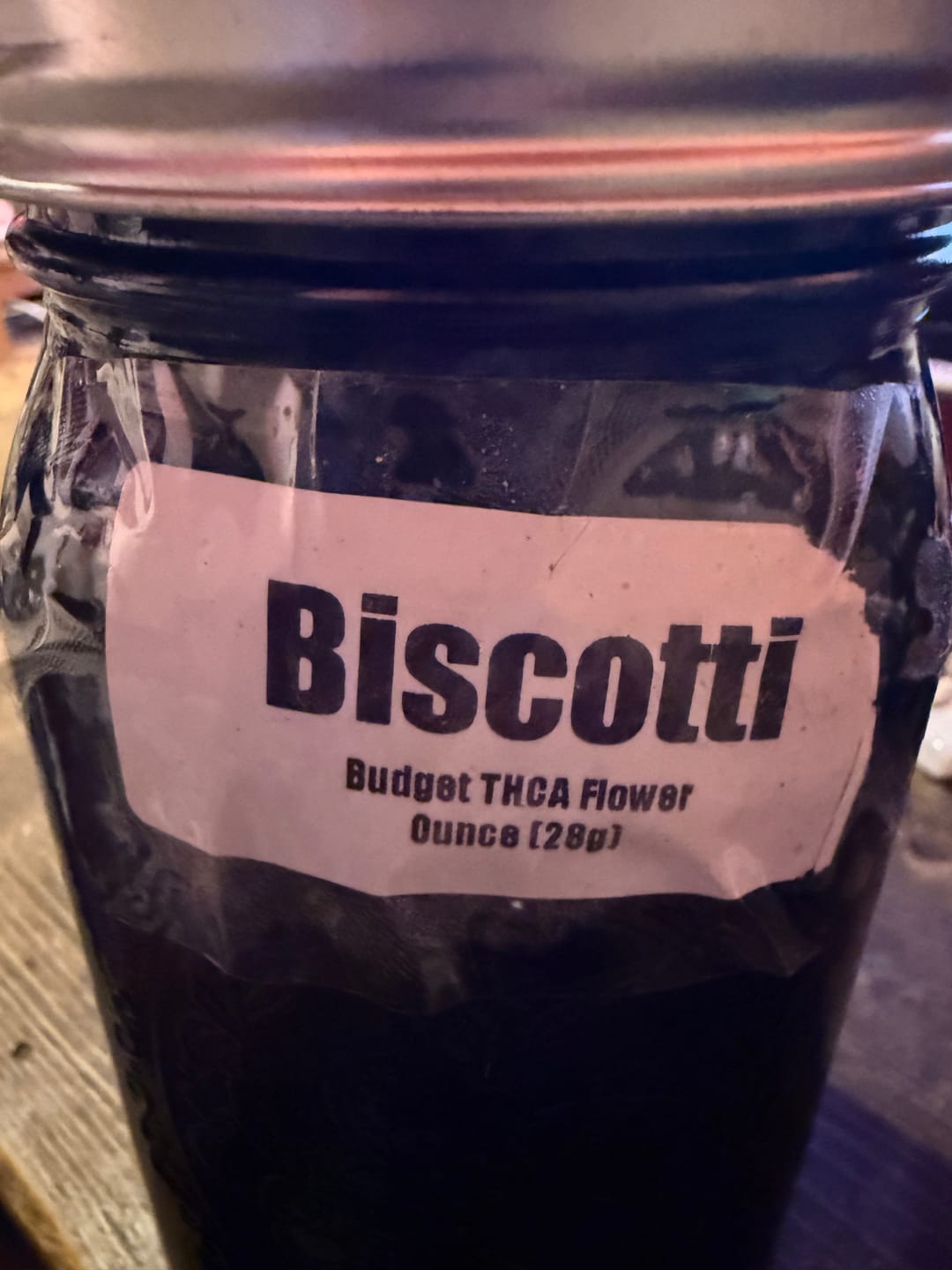 Customer photo review of Biscotti THCA Flower (Budget)