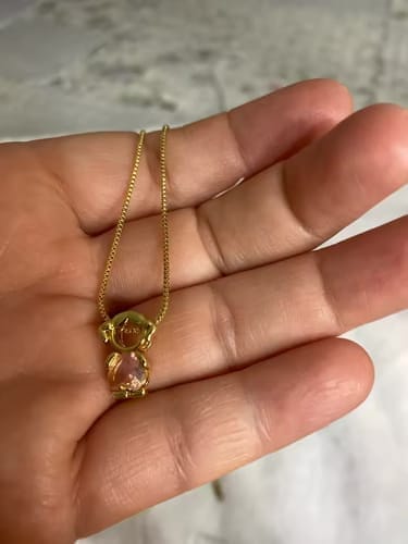 Customer photo review of Collar Personalizado de Hijos | Momlyra