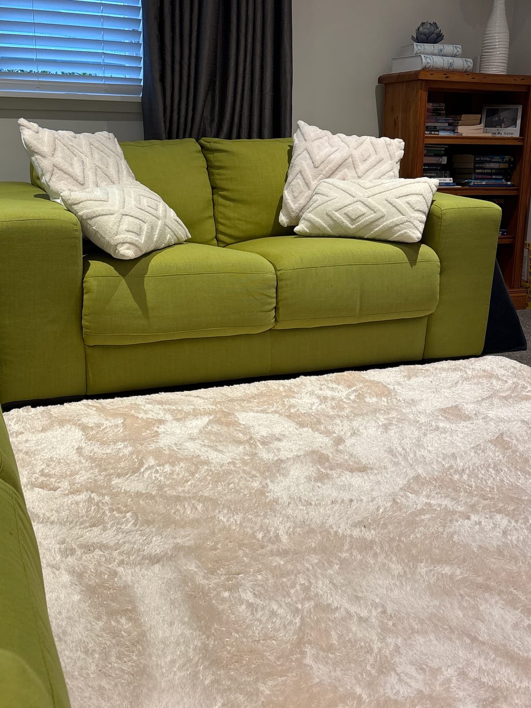 Customer photo review of Shaggy Relax Mat - 35mm Memory Foam Base