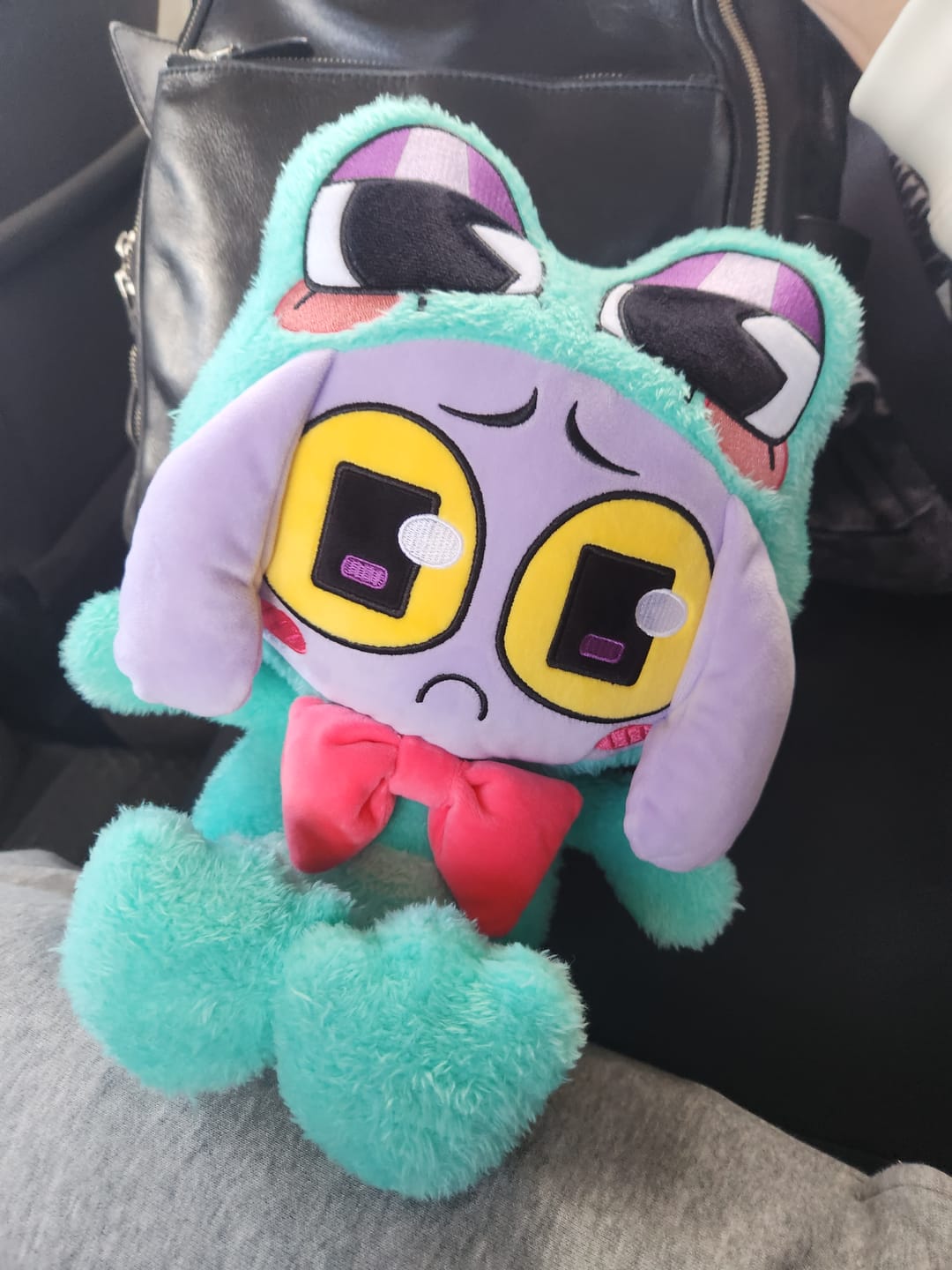 Customer photo review of Ribbit-Suit Jax Plush