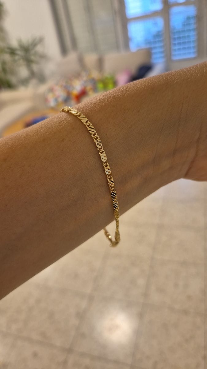 Customer photo review of צמיד וינטג' זהב
