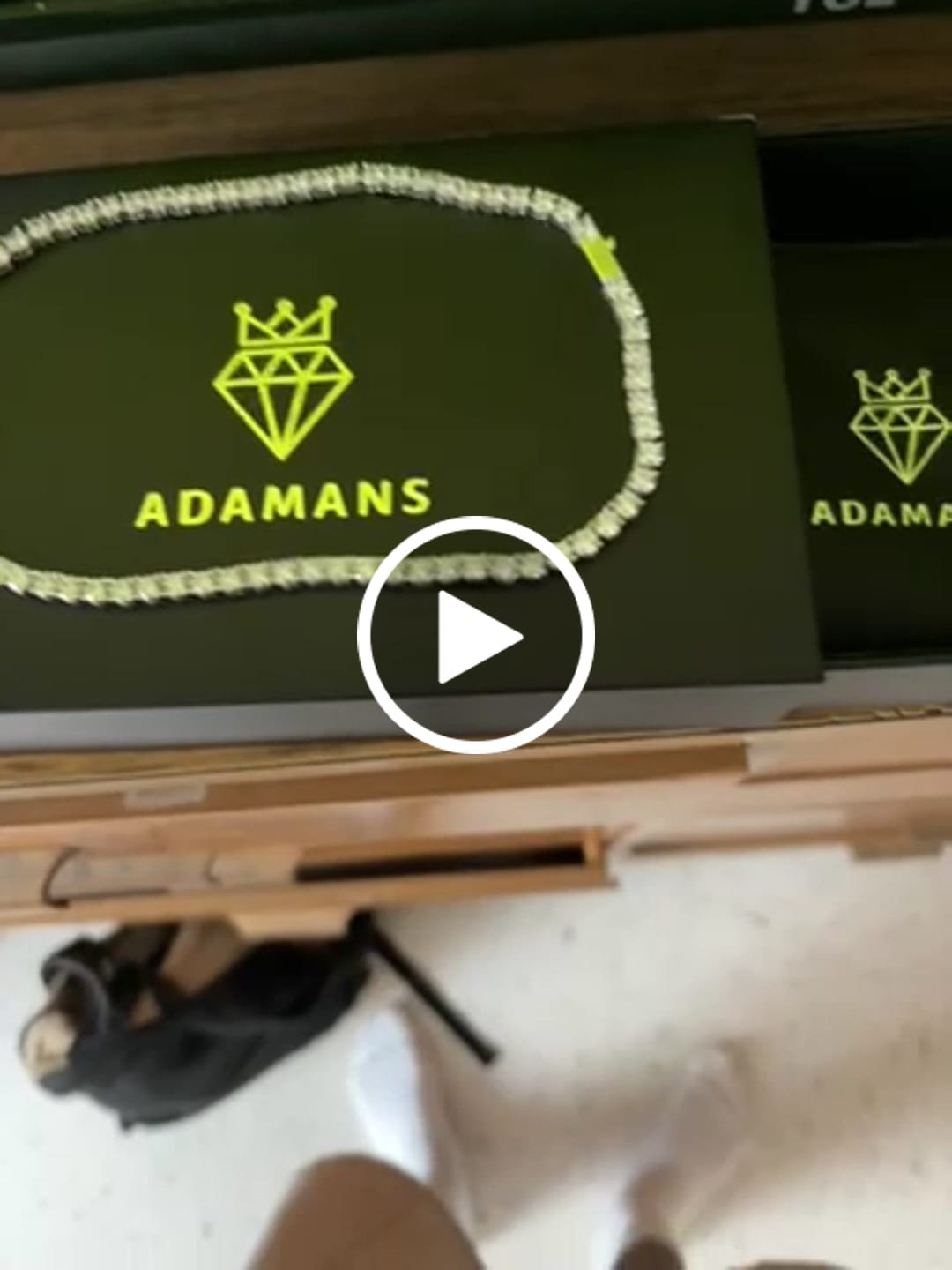 Customer video review of 5mm Tennis Chain - White Gold