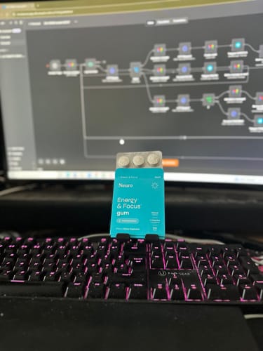 Customer photo review of Energy & Focus Gum