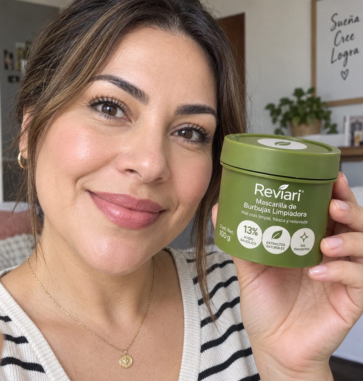 Customer photo review of Reviari Mascarilla Limpia Poros