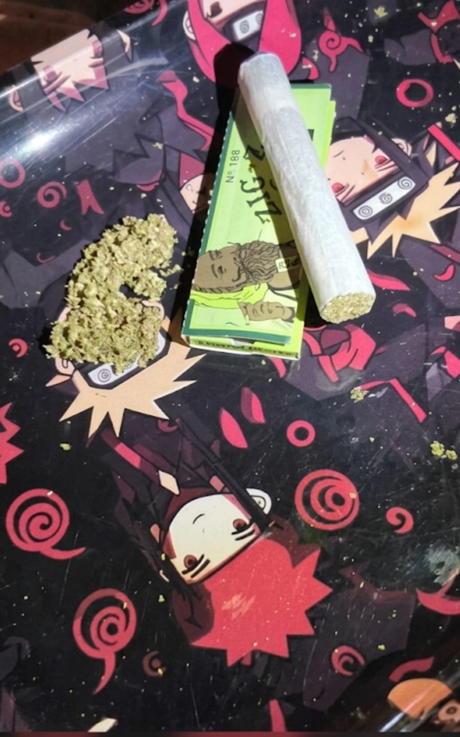 Customer photo review of Blackout Berries THCA Flower Ounce (28g)
