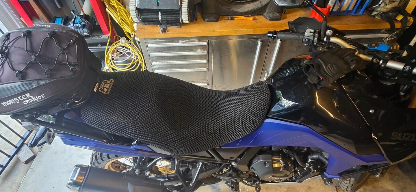Customer photo review of Wind Rider Seat Cover