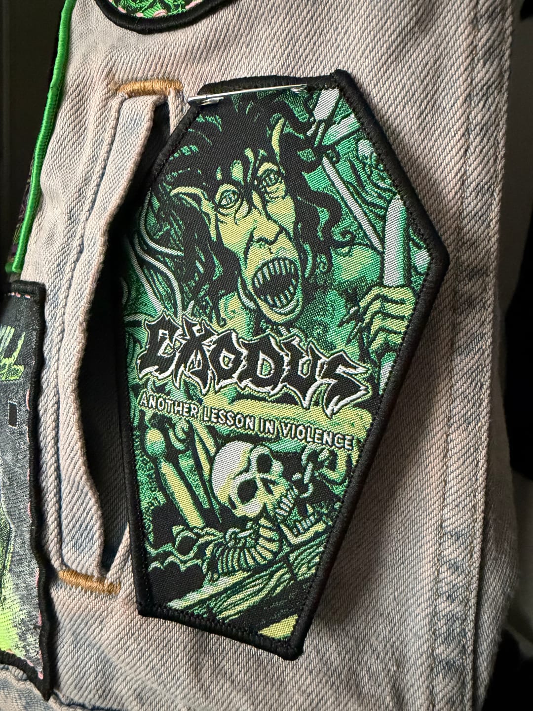 Customer photo review of Exodus - Another Lesson in Violence
