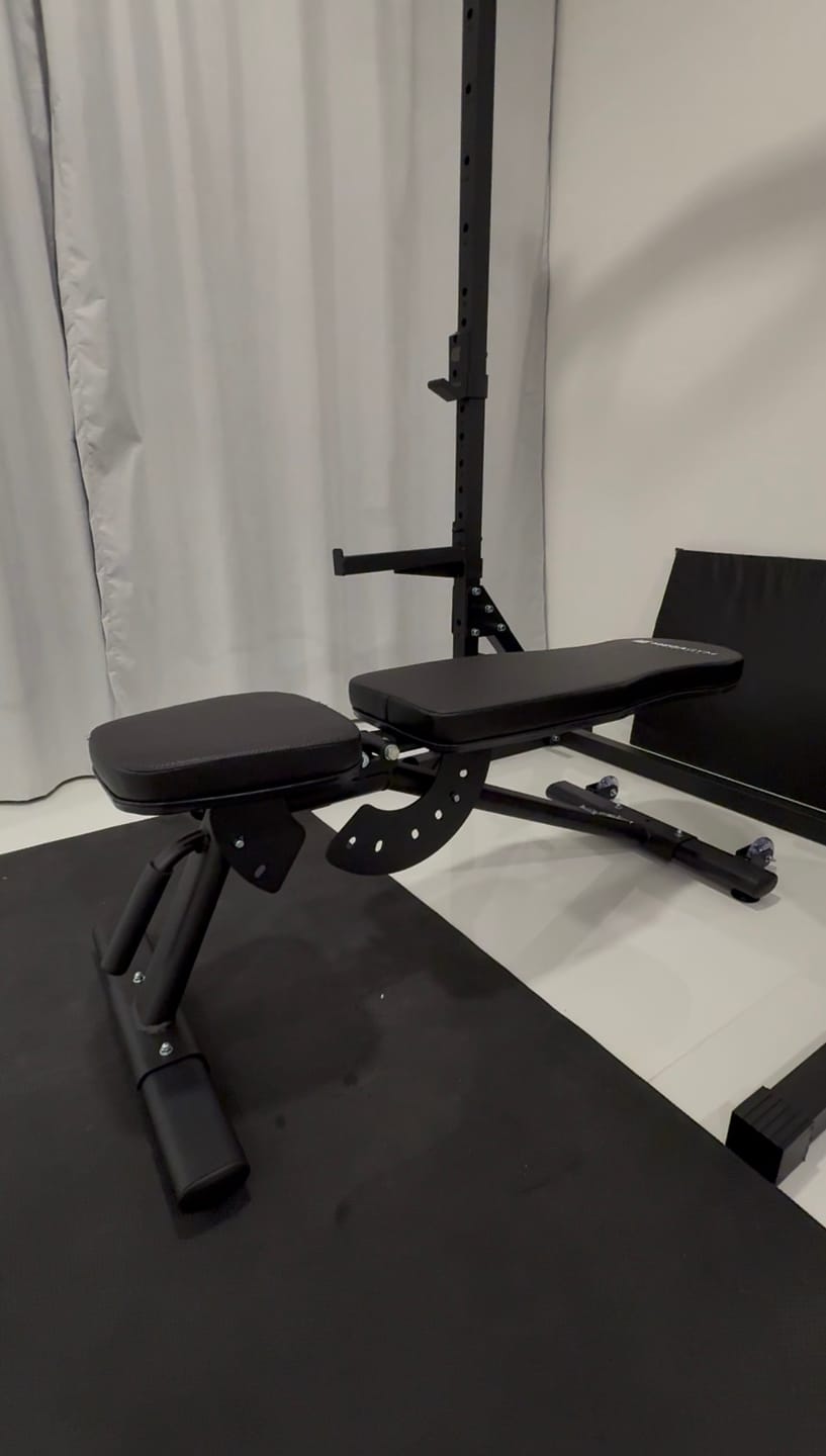 Customer photo review of Banco Livre Ajustável Profissional M1