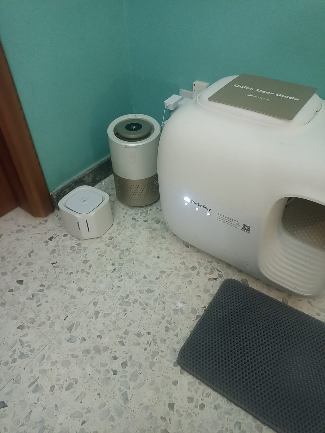 Customer photo review of Pet Air Purifier