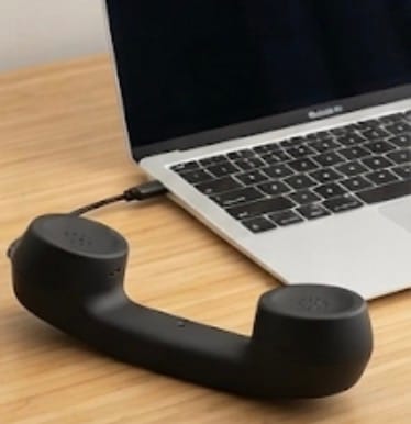 Customer photo review of RetroTalk™ - Auricular Clásico Vintage