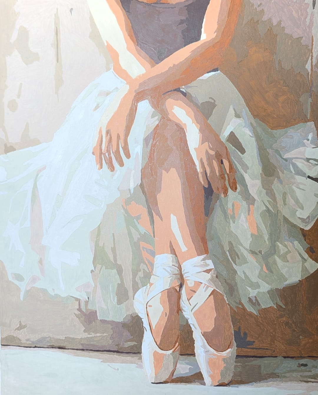 Customer photo review of Delicate Balance | Paint by Number