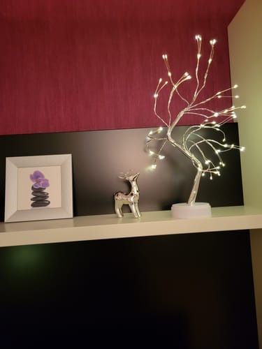 Customer photo review of Lumi Trees® - The Peace Tree with 108 LED`s