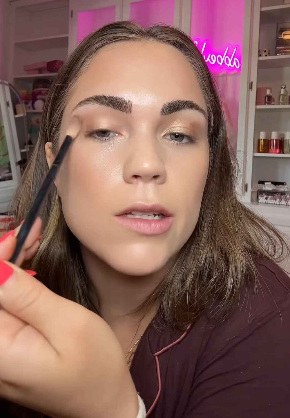 Customer photo review of Glow eye & cheek palette