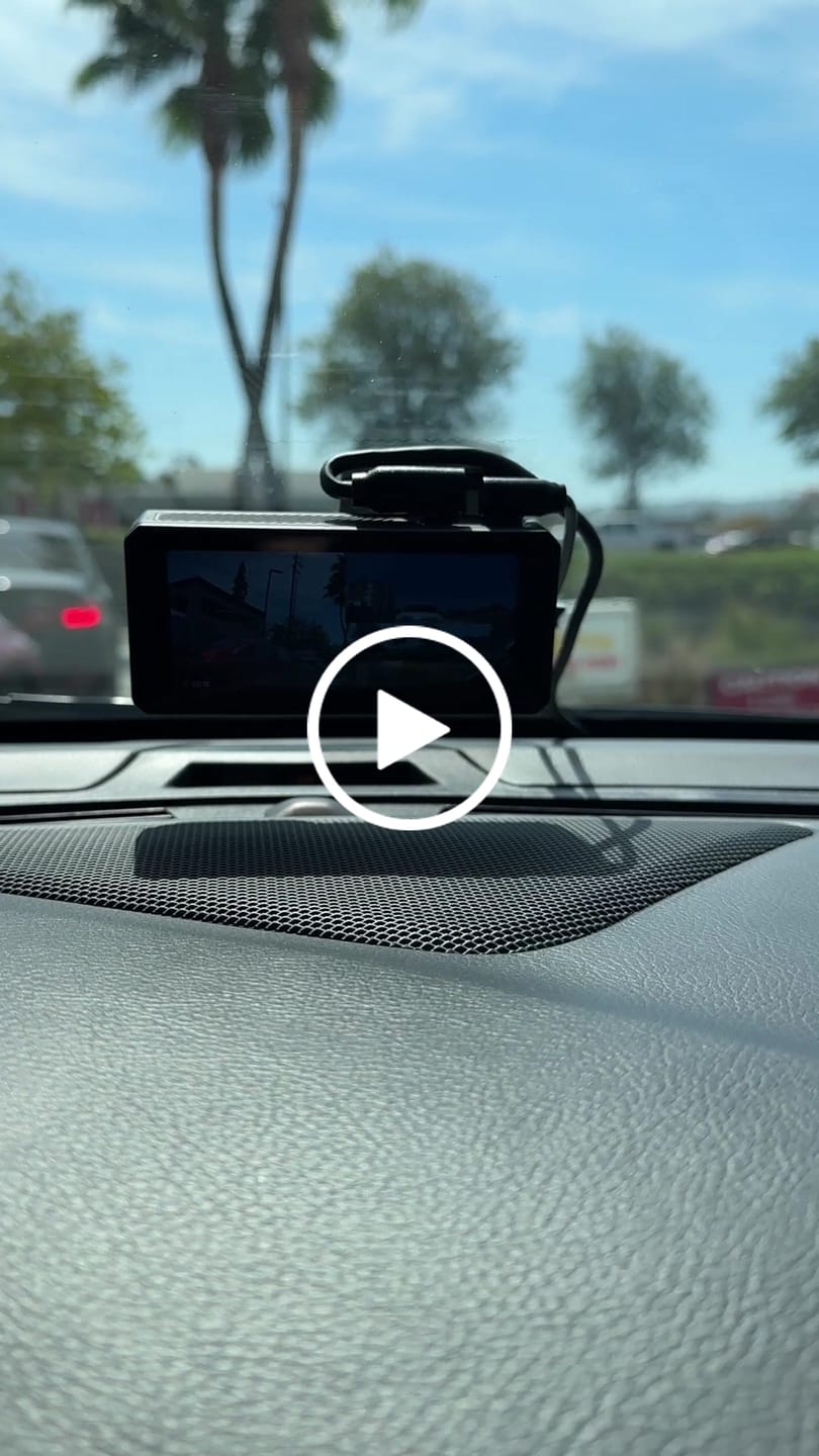 Customer video review of F77 STARVIS 2 4K+4K Dual IMX678 Wi‑Fi Dash Cam