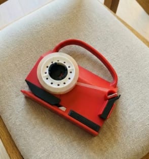 Customer photo review of Quick Gift Wrap Cutter
