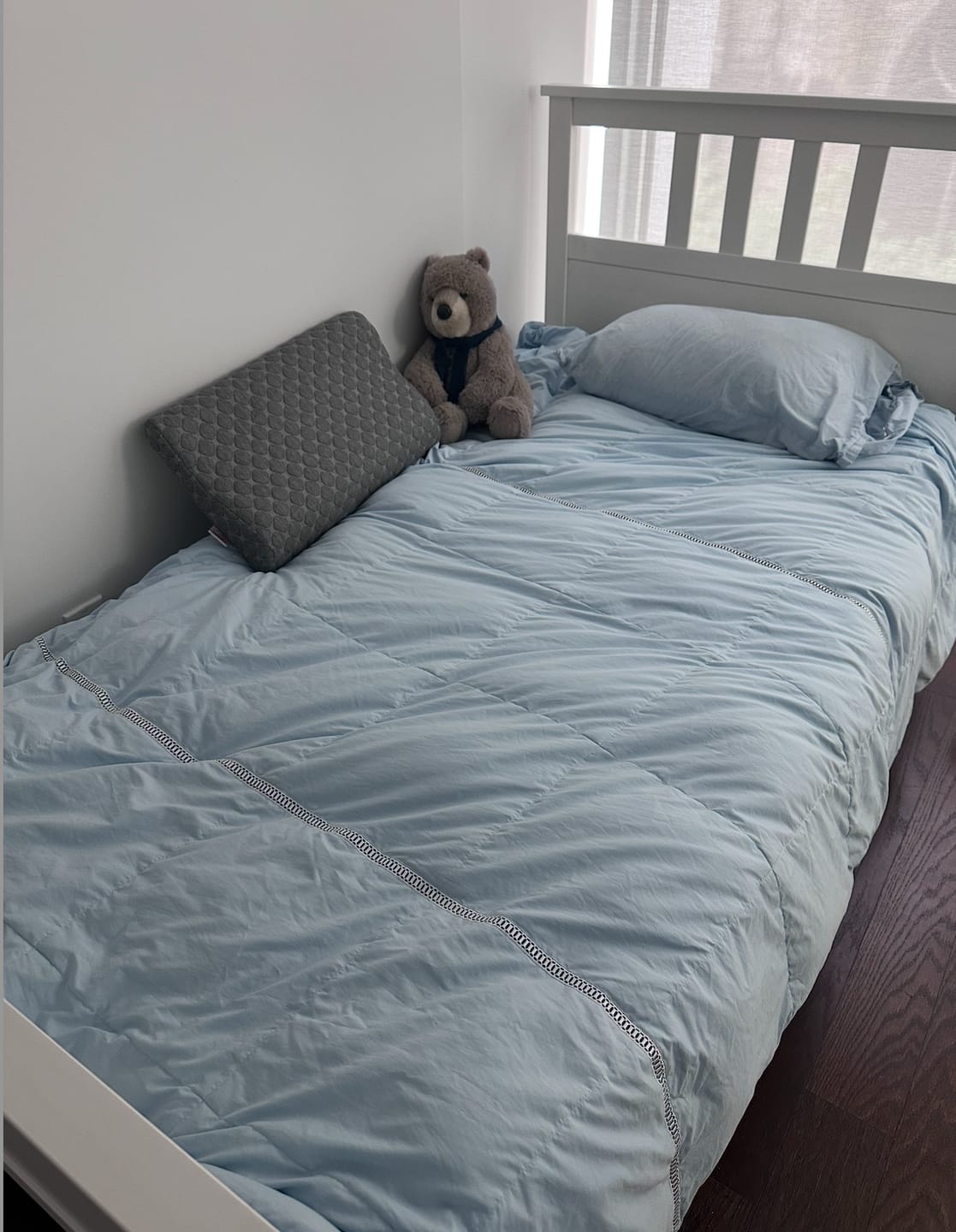 Customer photo review of Summer-Breeze Down Comforter (Ultra-Light & All-Natural)