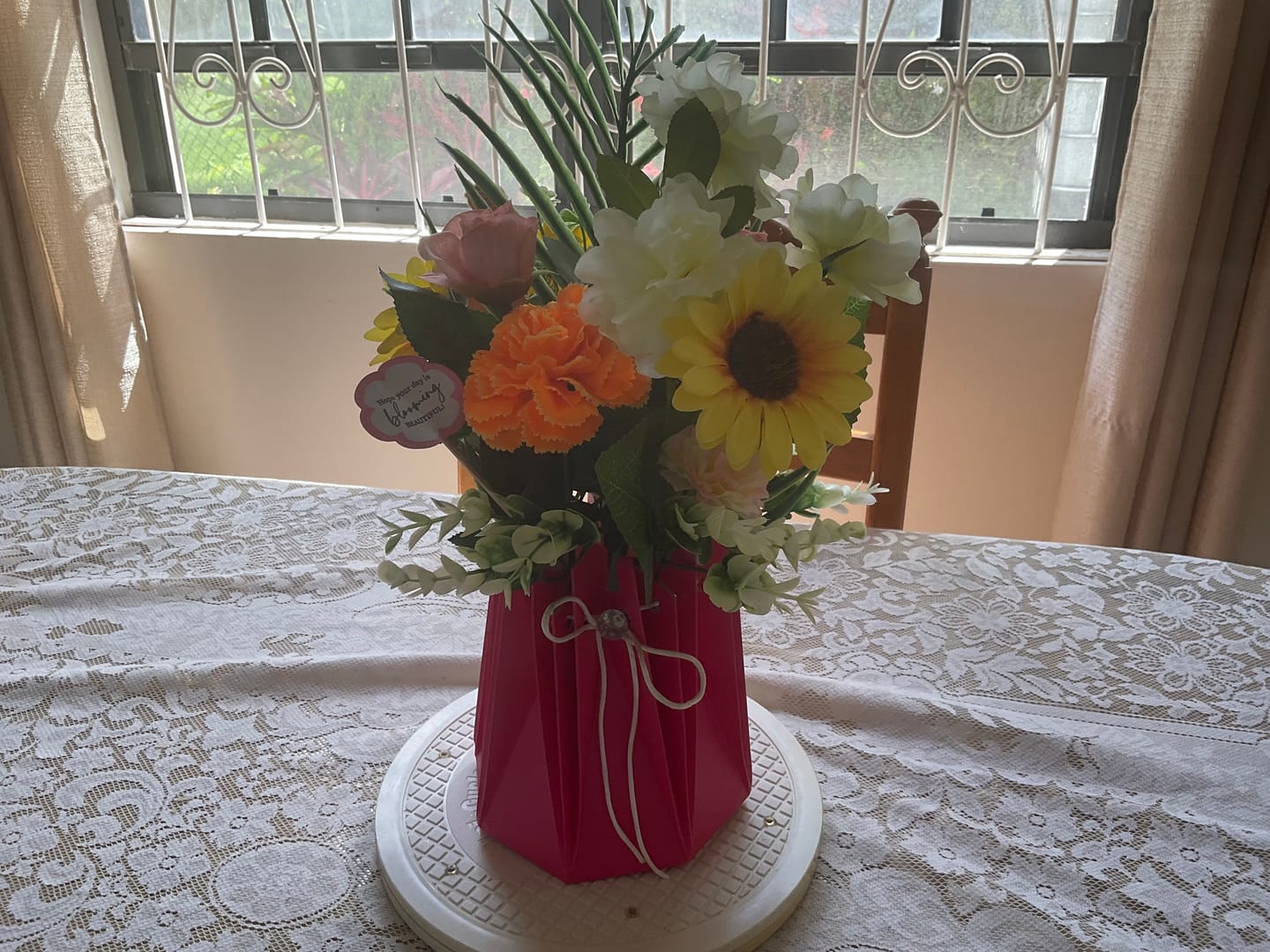 Customer photo review of Pre-Scored Foldable Gift Bags x 16