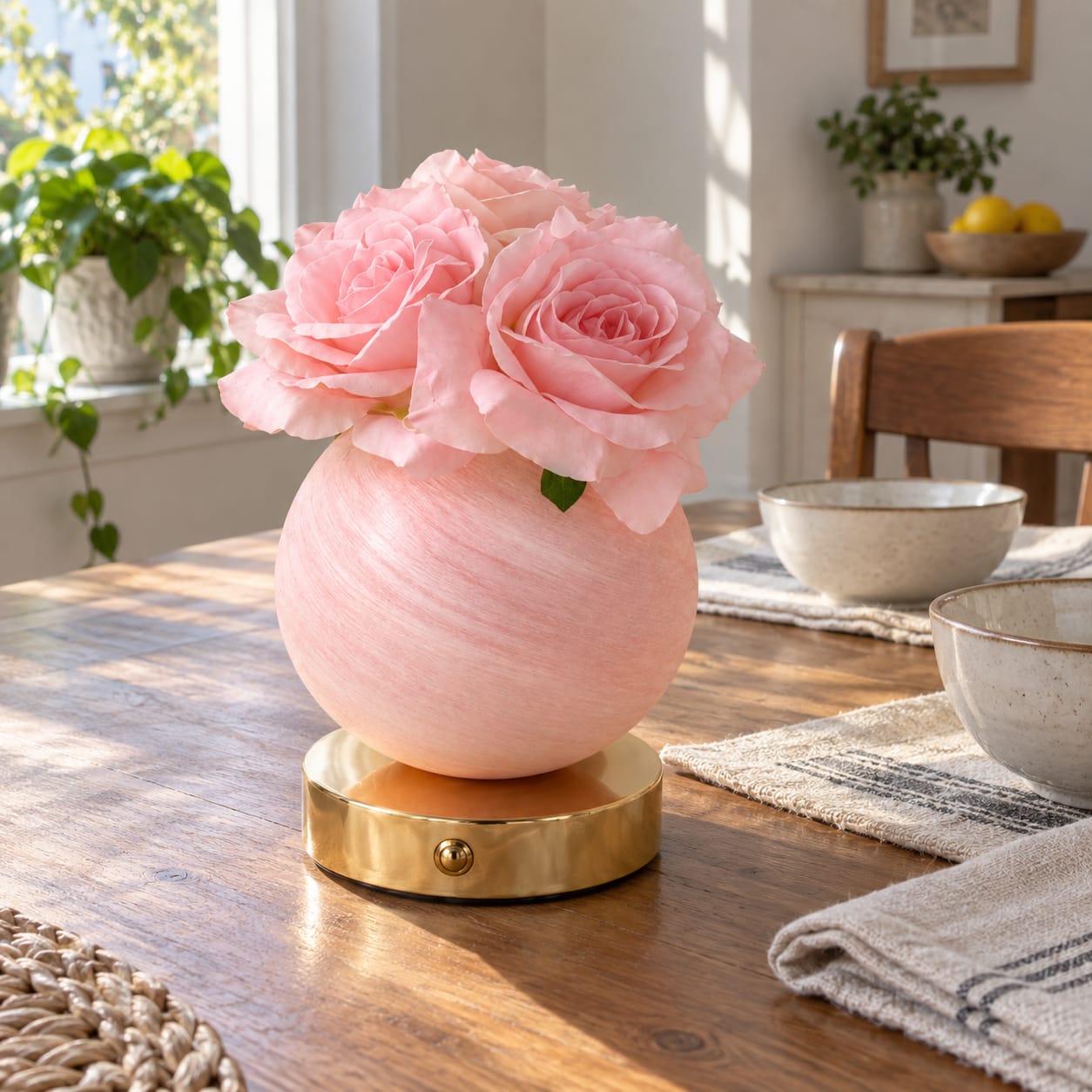 Customer photo review of Rose Bloom Lamp