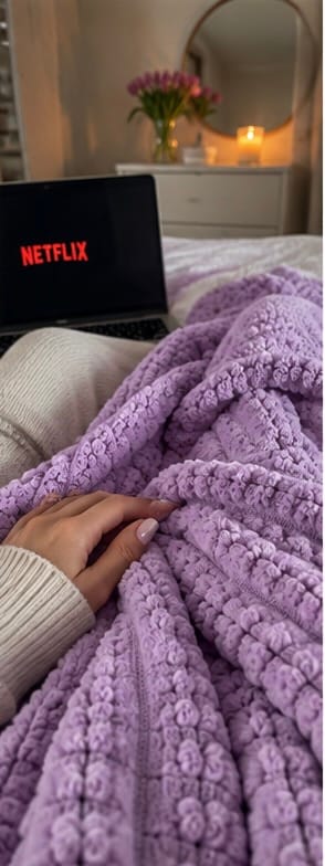 Customer photo review of Cloudwave® Kuscheldecke