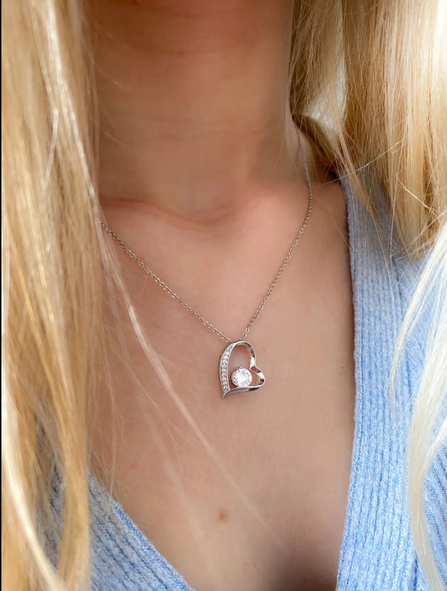 Customer photo review of Gift for Daughter from Dad - A Beautiful Father-Daughter Necklace - gifts daughter