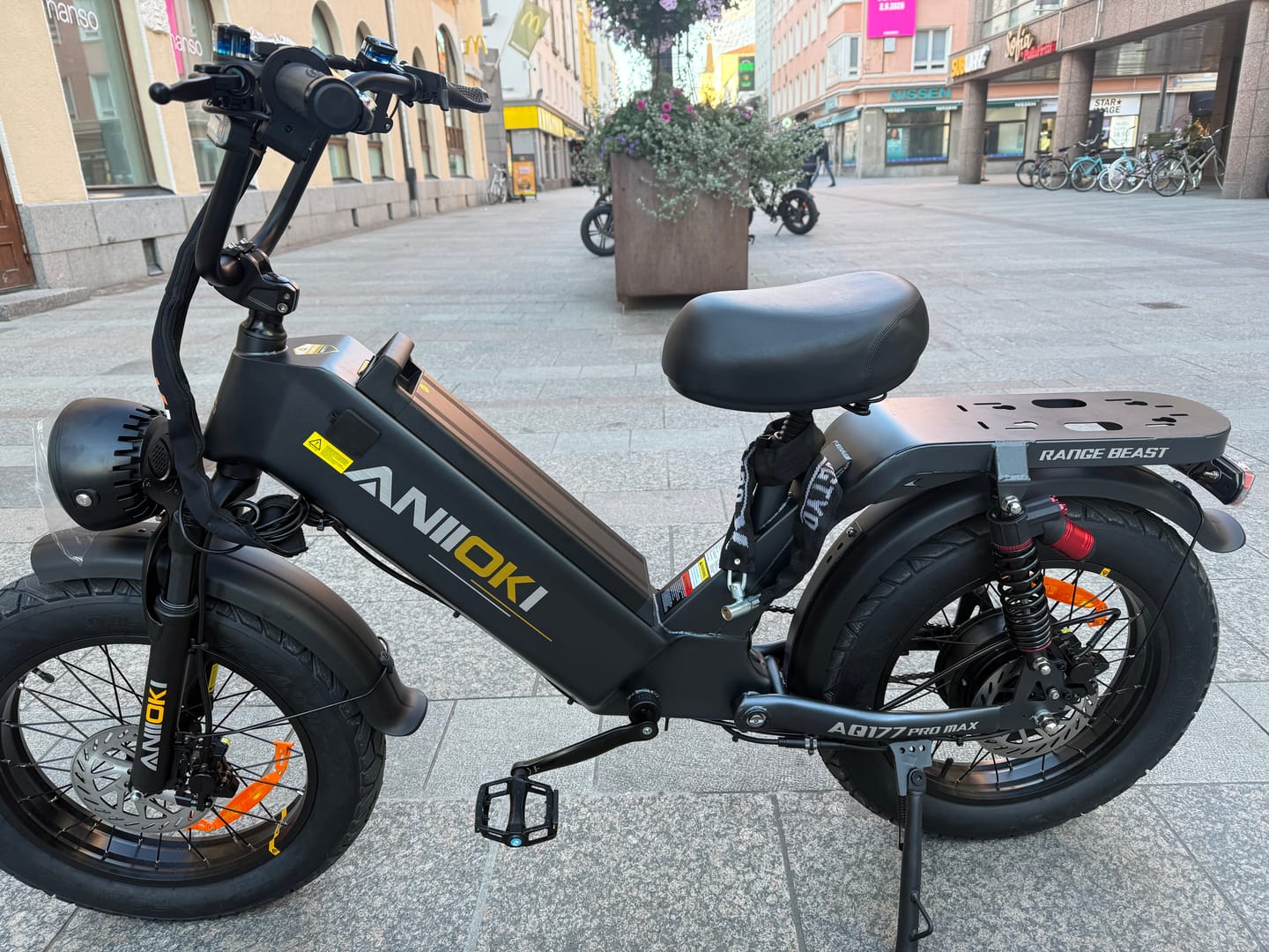 Customer photo review of EU ANIIOKI AQ177 Pro Max eBike