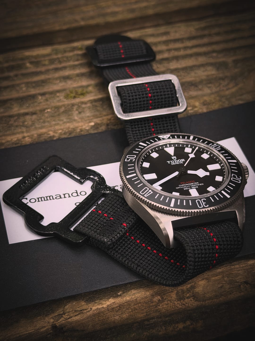 Customer photo review of The WOE-ZA Commando Strap
